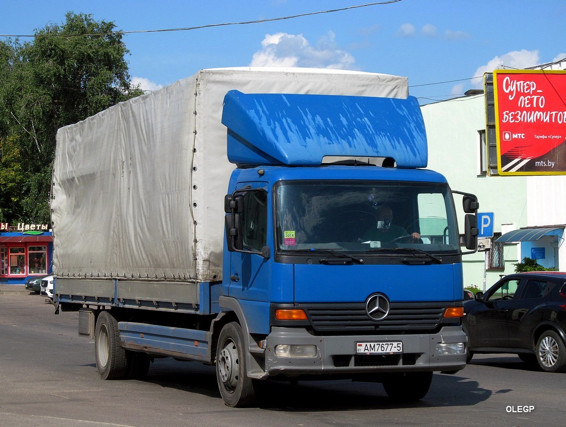 Минская область, № АМ 7677-5 — Mercedes-Benz Atego (общ.м)