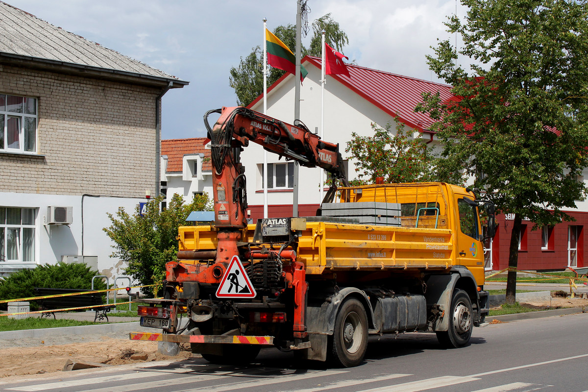 Литва, № KEP 160 — Mercedes-Benz Atego 1823