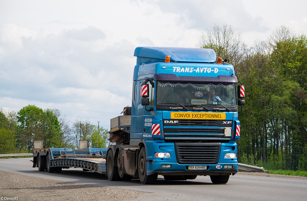 Хмельницкая область, № ВХ 8284 ВЕ — DAF XF95 FTG