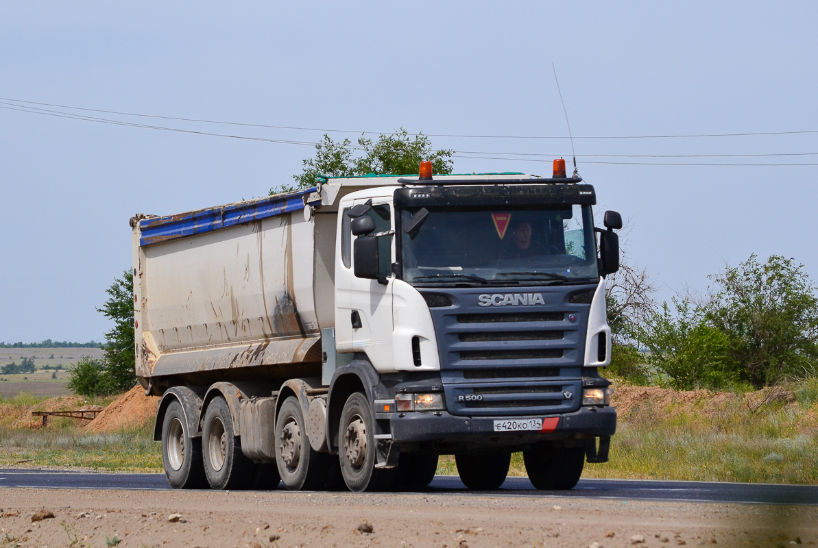 Волгоградская область, № Е 420 КО 134 — Scania ('2004) R500