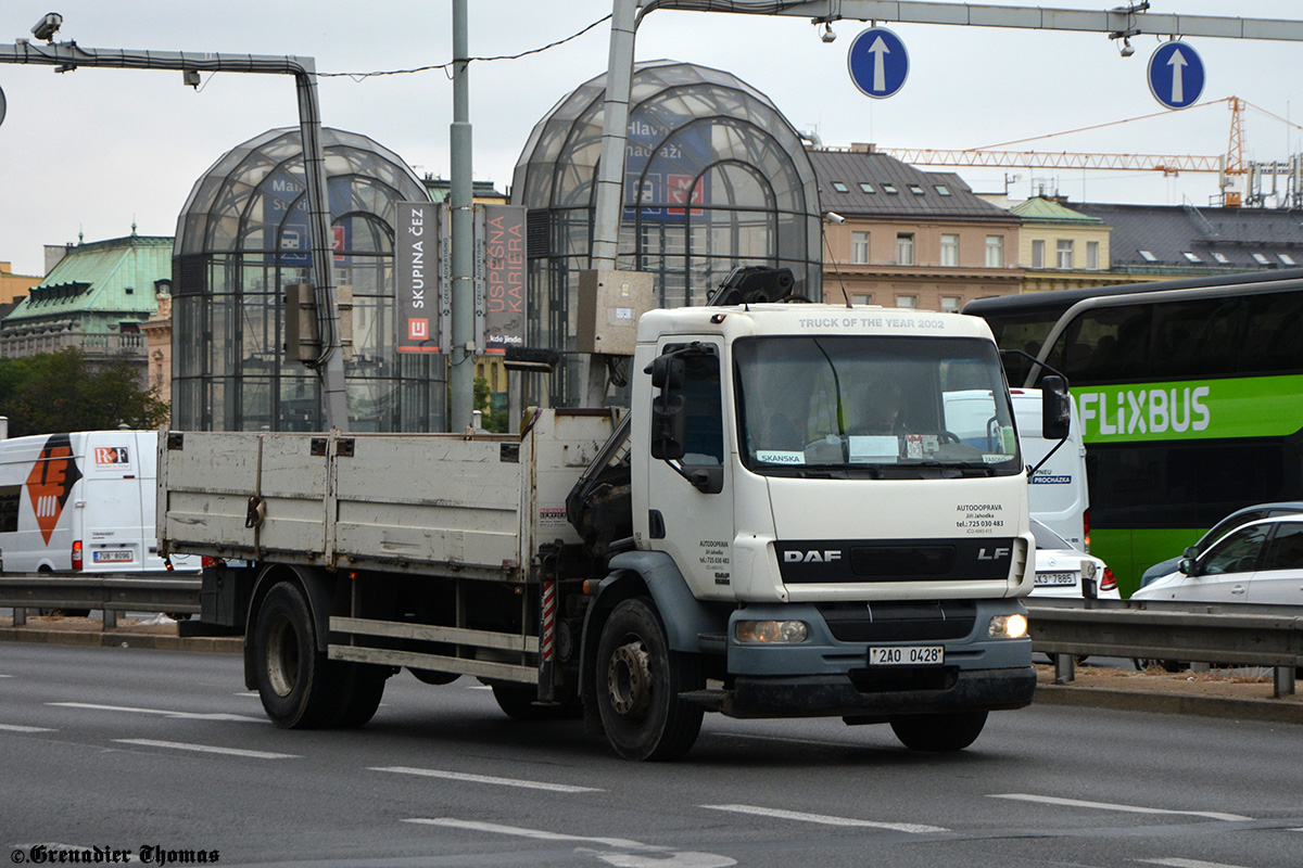 Чехия, № 2A0 0428 — DAF LF55 FA