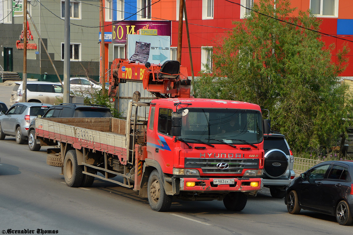 Саха (Якутия), № Р 983 ЕК 14 — Hyundai Super Truck (общая модель)