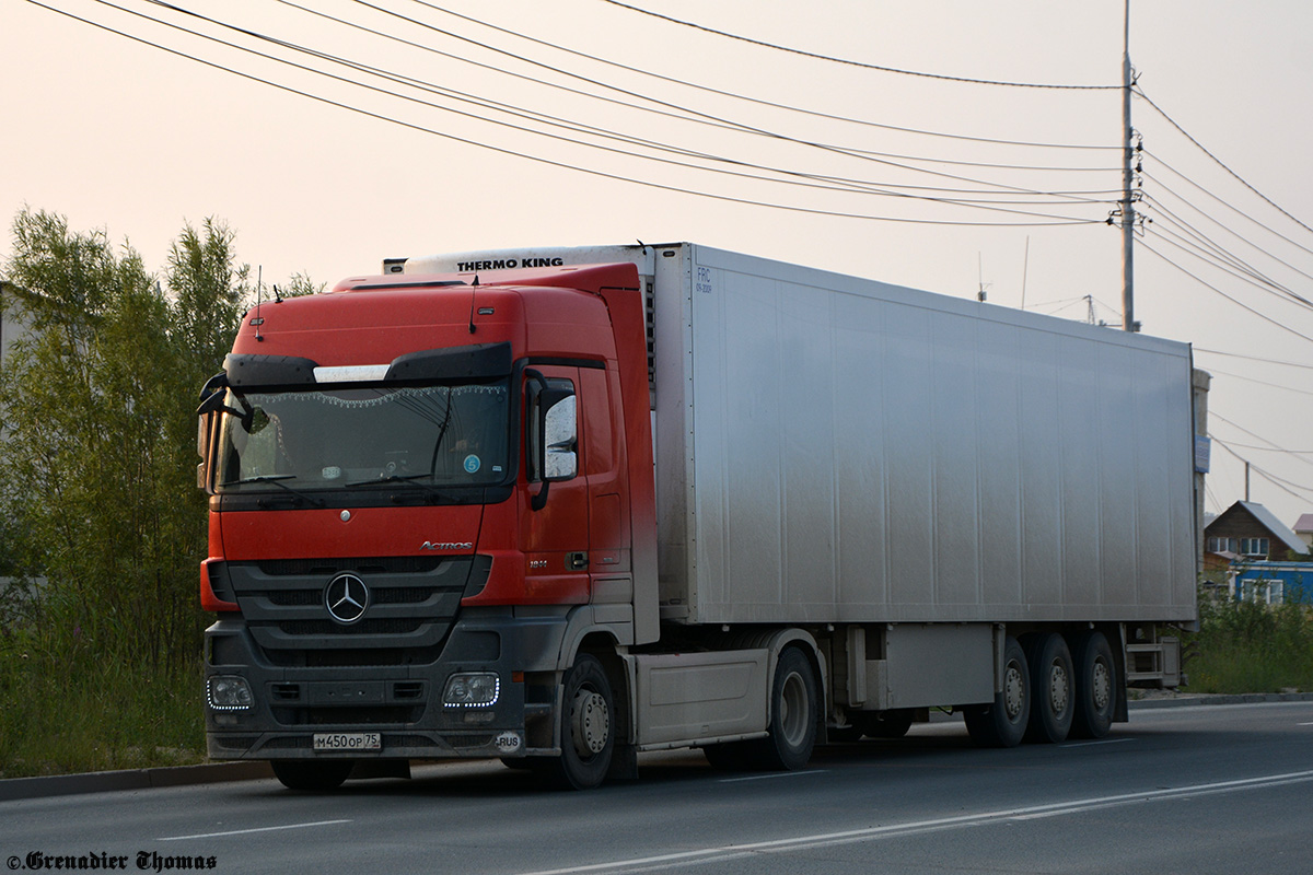 Забайкальский край, № М 450 ОР 75 — Mercedes-Benz Actros ('2009) 1844