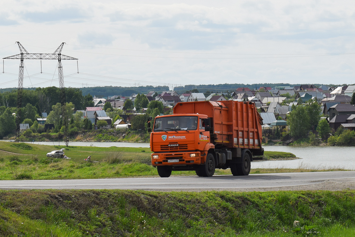 Алтайский край, № Н 777 УМ 22 — КамАЗ-53605-62