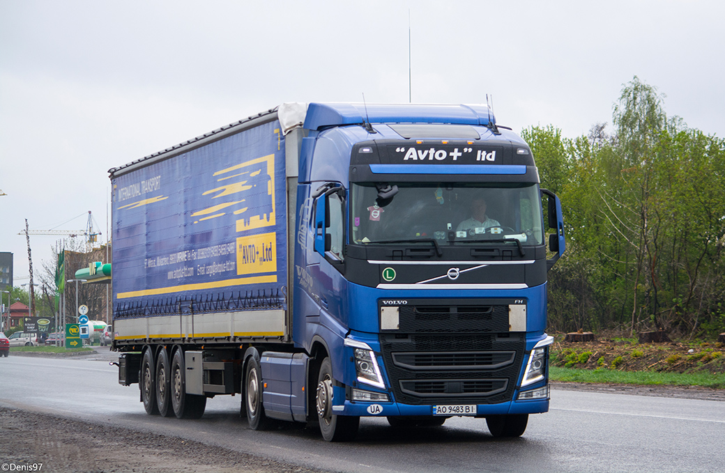 Закарпатская область, № АО 9483 ВІ — Volvo ('2012) FH.460