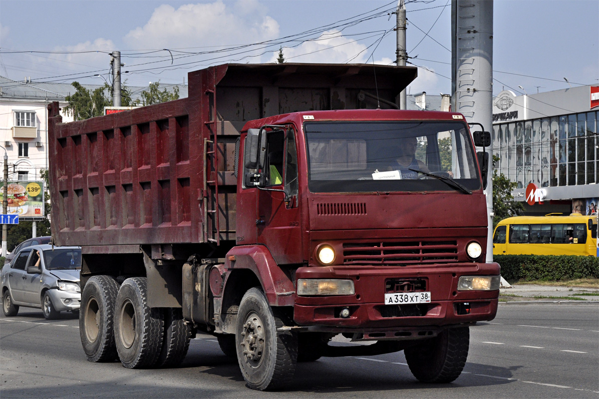 Алтайский край, № А 338 ХТ 38 — Sinotruk SWZ10 Golden Prince