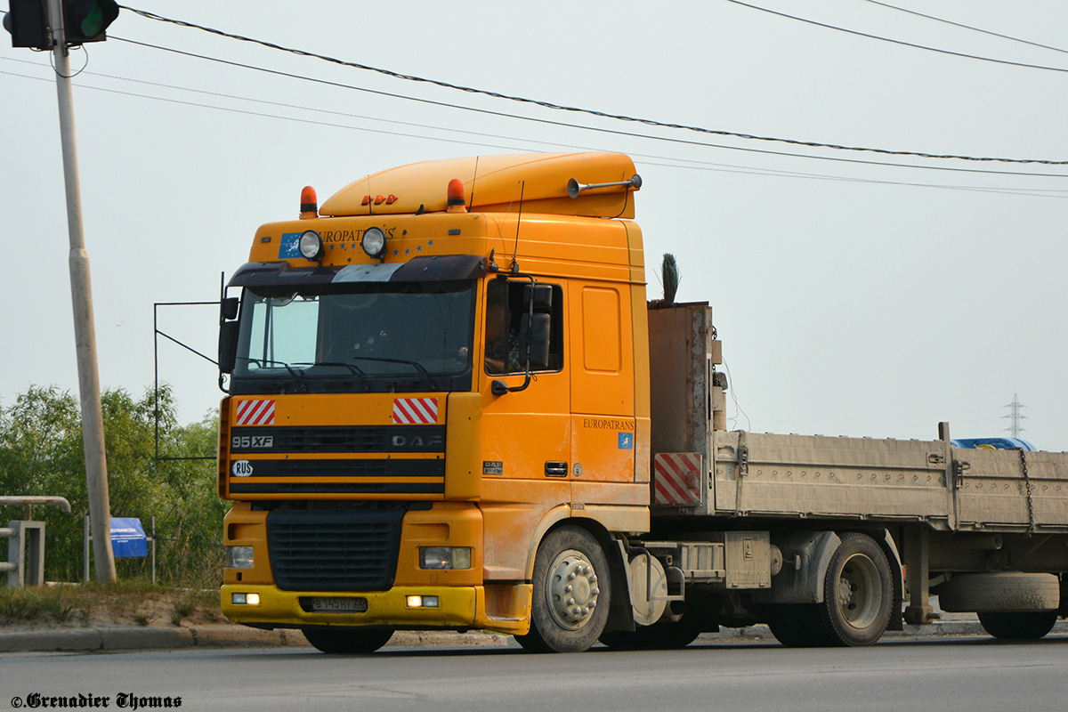 Алтайский край, № В 145 НУ 22 — DAF 95XF FT