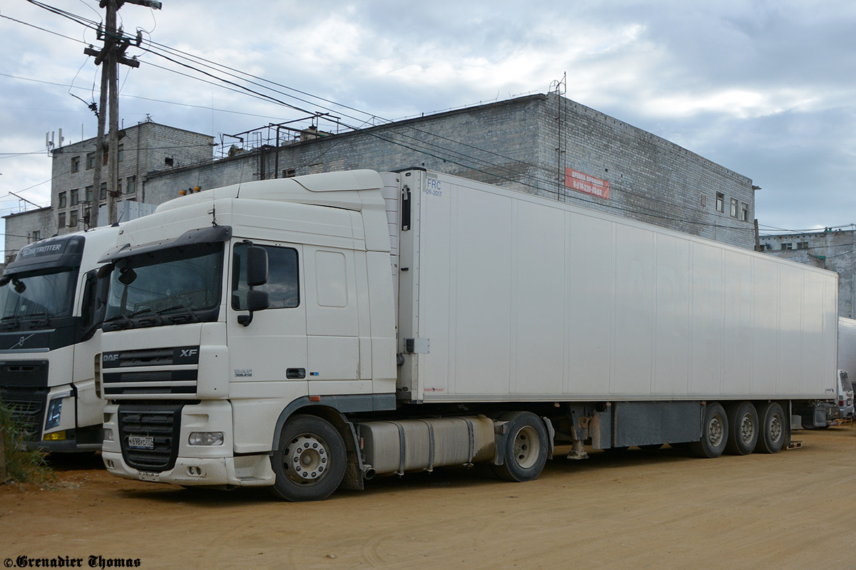 Москва, № К 698 УС 777 — DAF XF105 FT