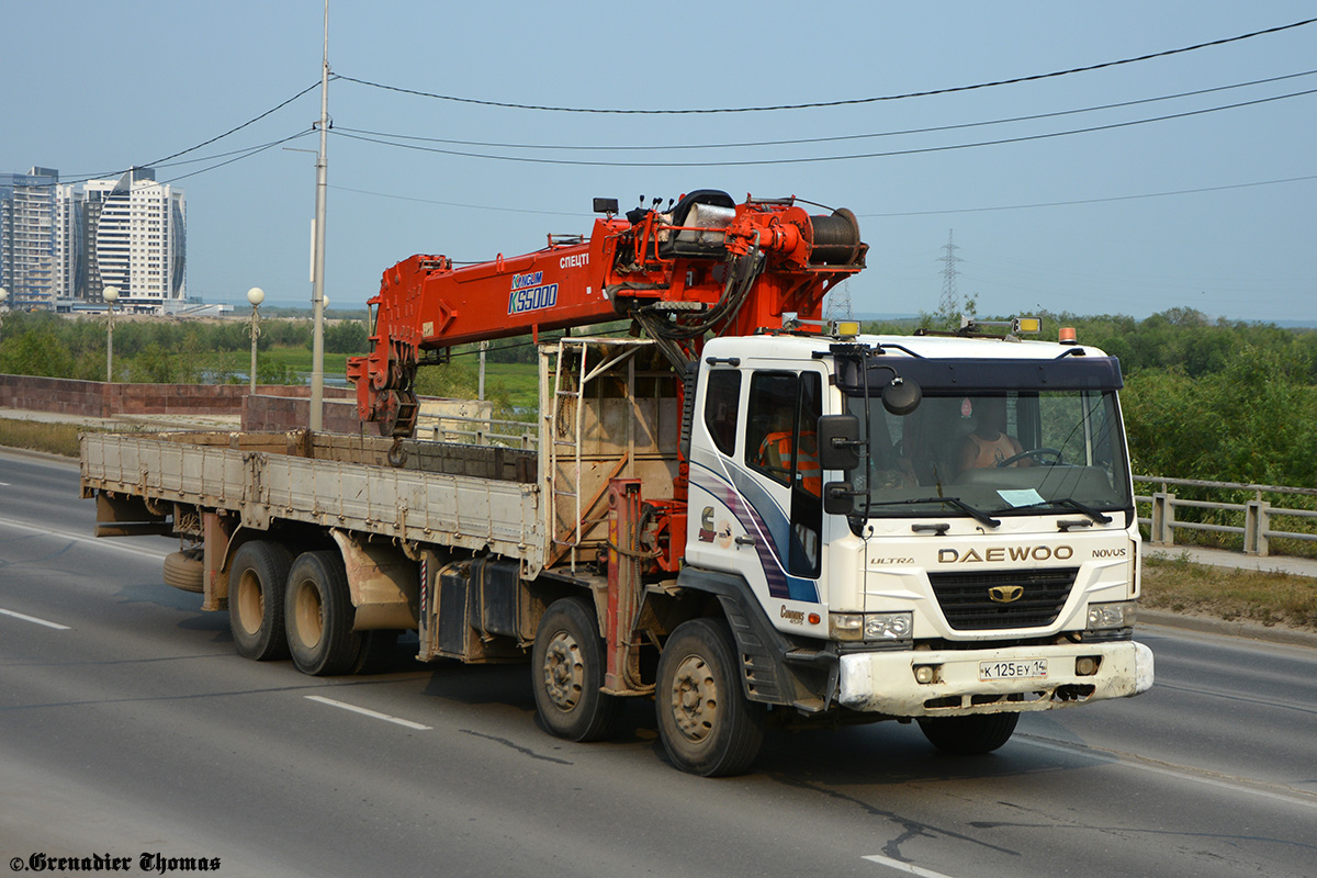 Саха (Якутия), № К 125 ЕУ 14 — Daewoo Novus