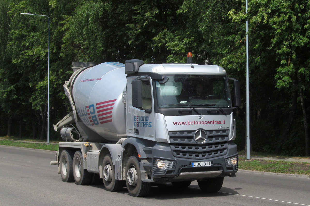 Литва, № JUC 311 — Mercedes-Benz Arocs (общ.м)