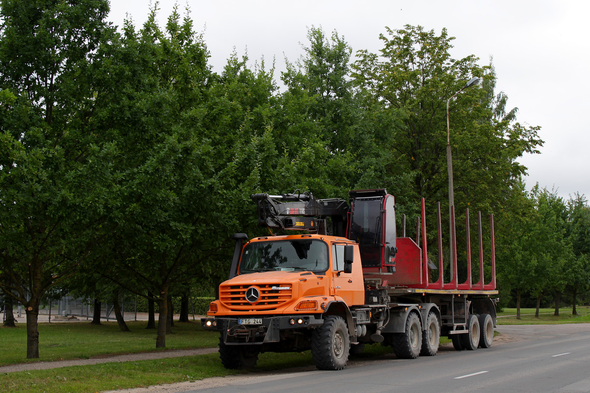 Литва, № FTG 244 — Mercedes-Benz Zetros 2733