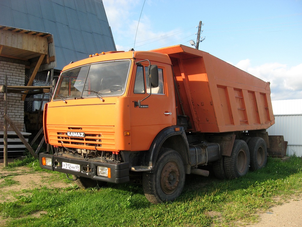 Тверская область, № Р 312 НН 69 — КамАЗ-65115 (общая модель)