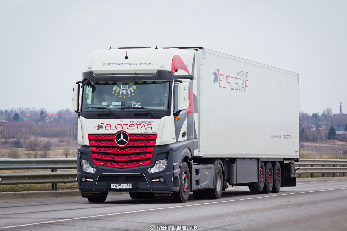 Смоленская область, № А 425 ВТ 67 — Mercedes-Benz Actros ('2011) 1842