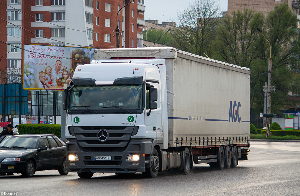 Закарпатская область, № АО 5453 ВО — Mercedes-Benz Actros ('2009) 1844