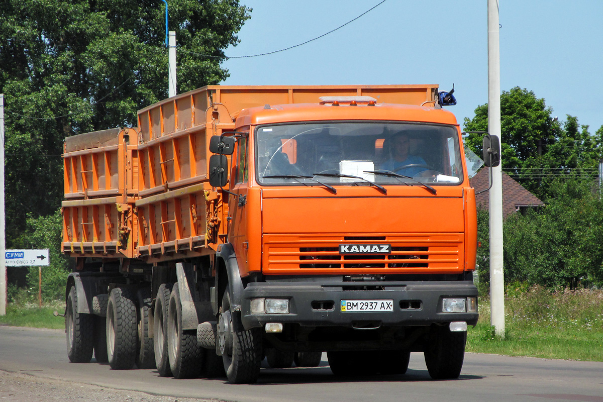 Сумская область, № ВМ 2937 АХ — КамАЗ-53215-15 [53215R]