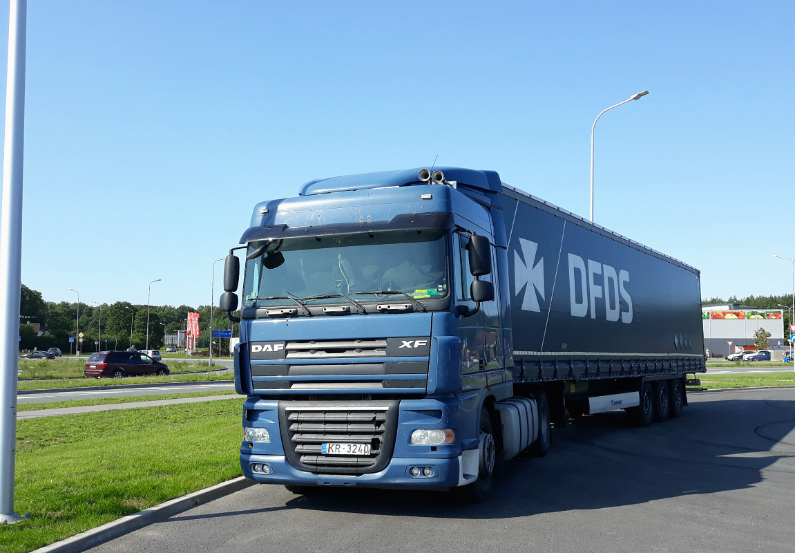 Латвия, № KR-3240 — DAF XF105 FT