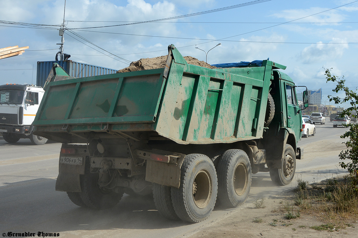 Саха (Якутия), № А 906 КВ 14 — КамАЗ-65115-01 [65115A]