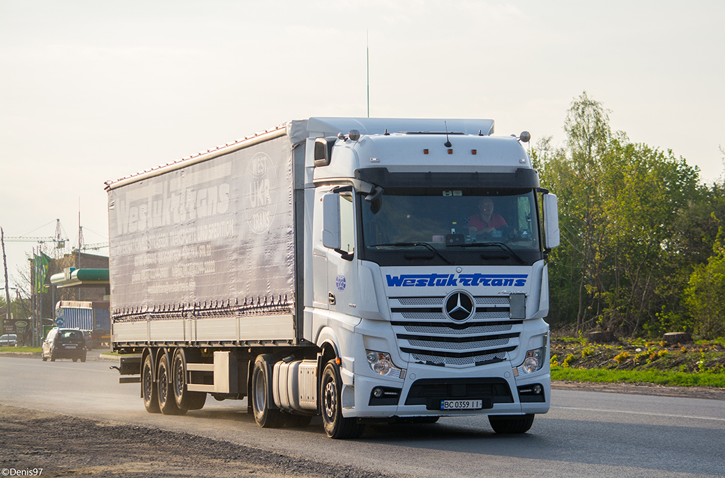 Львовская область, № ВС 0359 ІІ — Mercedes-Benz Actros ('2011) 1848