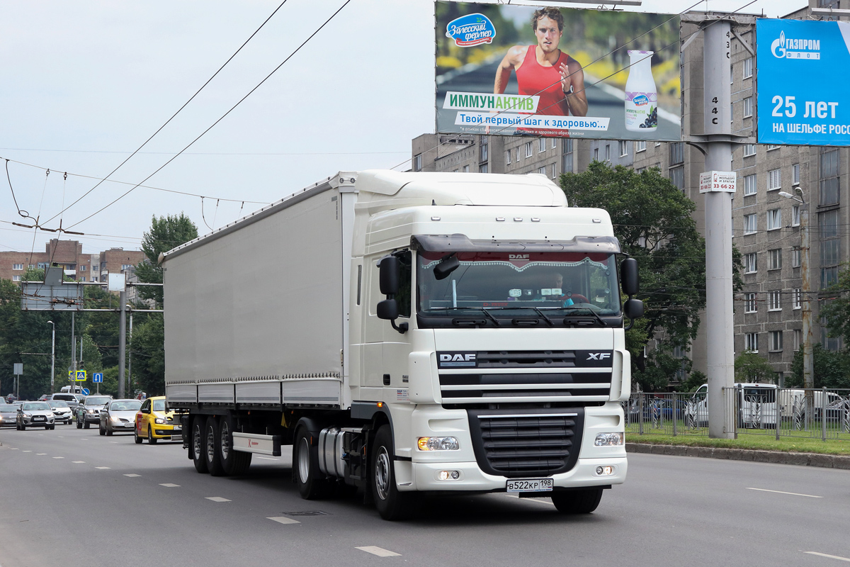 Санкт-Петербург, № В 522 КР 198 — DAF XF105 FT