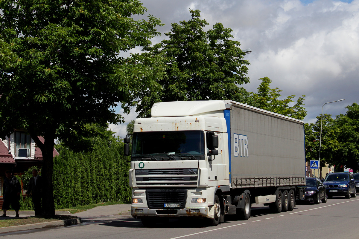 Литва, № DDF 558 — DAF XF95 FT