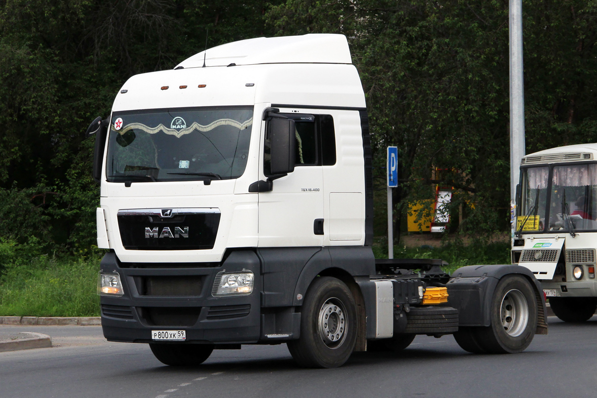 Пермский край, № Р 800 ХК 59 — MAN TGX ('2007) 18.400