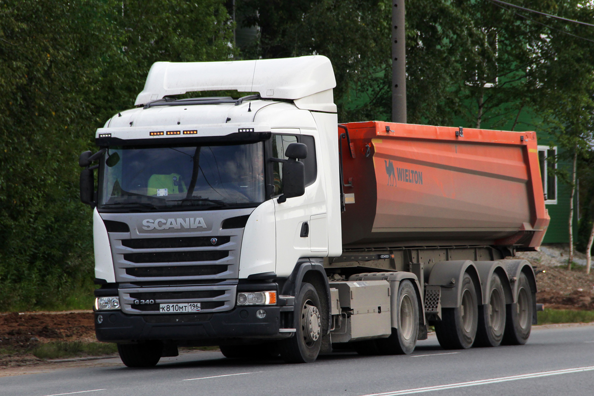 Пермский край, № К 810 МТ 196 — Scania ('2009) G340