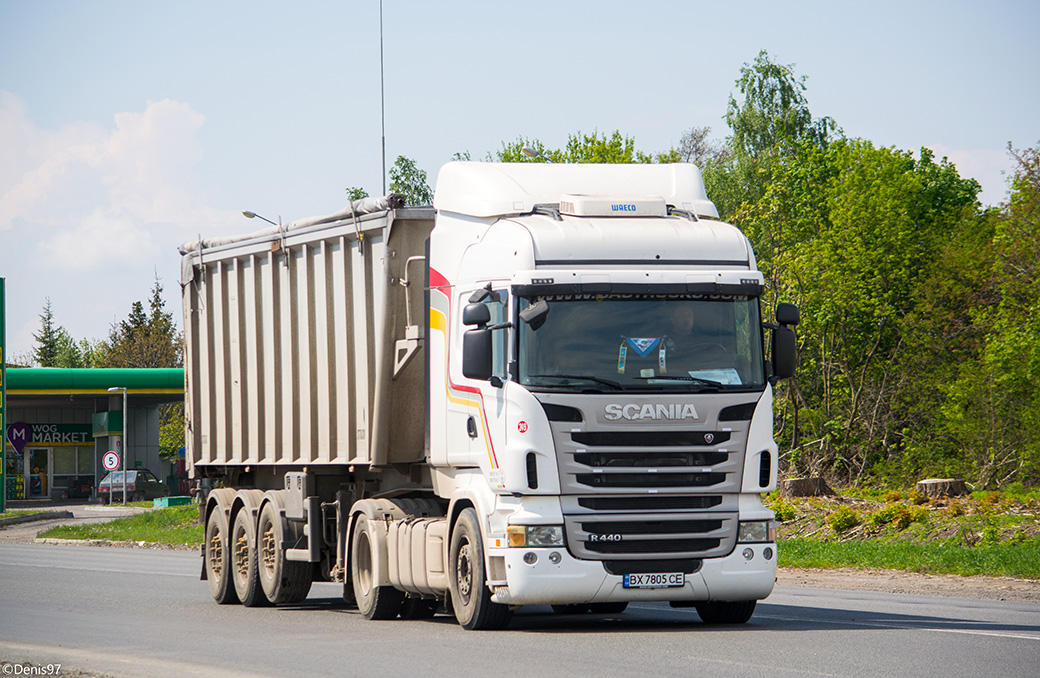 Хмельницкая область, № ВХ 7805 СЕ — Scania ('2009) R440