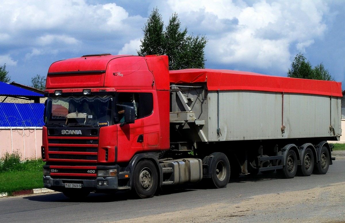 Могилёвская область, № АЕ 1849-6 — Scania ('1996) R124L