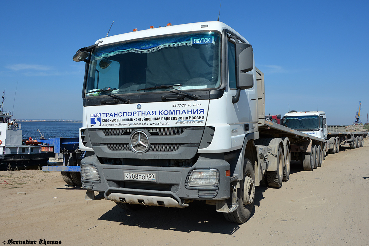 Саха (Якутия), № К 908 РО 750 — Mercedes-Benz Actros '09 3346 [Z9M]