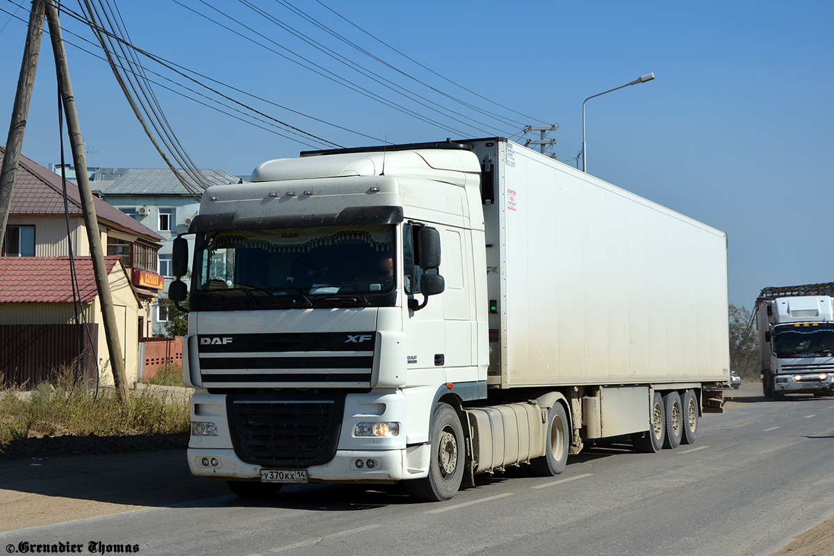 Саха (Якутия), № У 370 КХ 14 — DAF XF105 FT