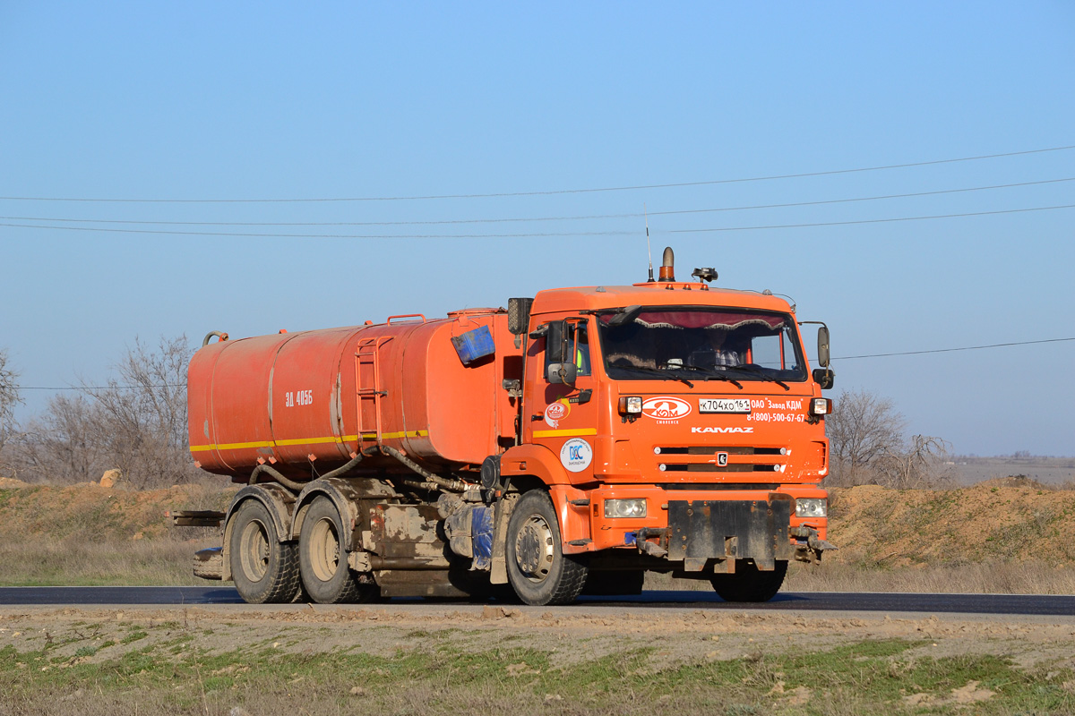 Волгоградская область, № К 704 ХО 161 — КамАЗ-65115-A4