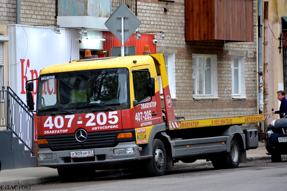 Смоленская область, № Х 909 НР 67 — Mercedes-Benz Atego 815