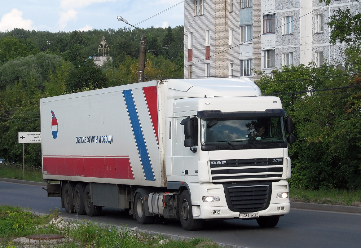 Смоленская область, № Е 493 НК 67 — DAF XF105 FT