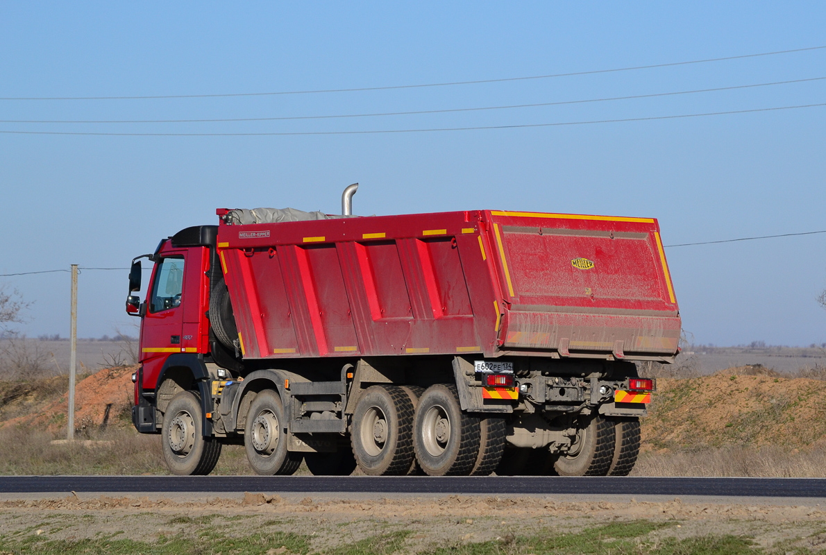 Волгоградская область, № Е 602 РЕ 134 — Volvo ('2013) FMX.420 [X9P]