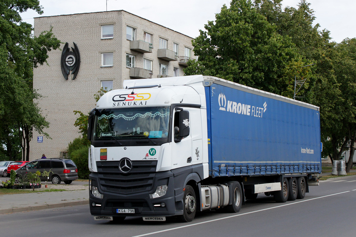 Литва, № KGA 796 — Mercedes-Benz Actros ('2011) 1842