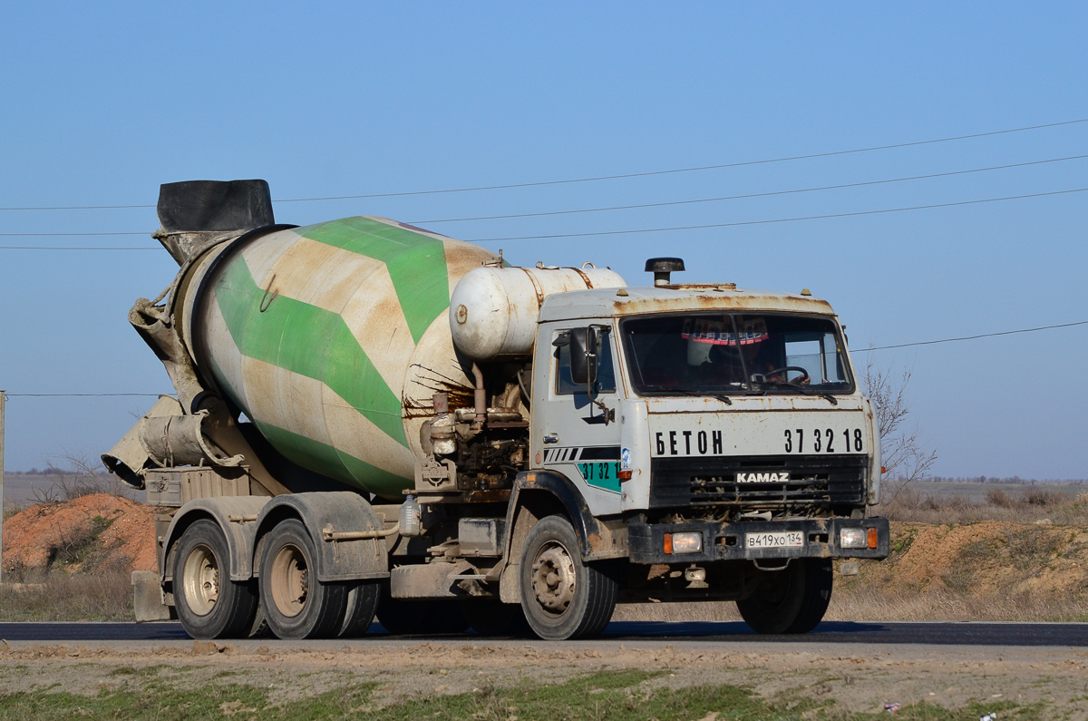 Волгоградская область, № В 419 ХО 134 — КамАЗ-53229-02 [53229C]