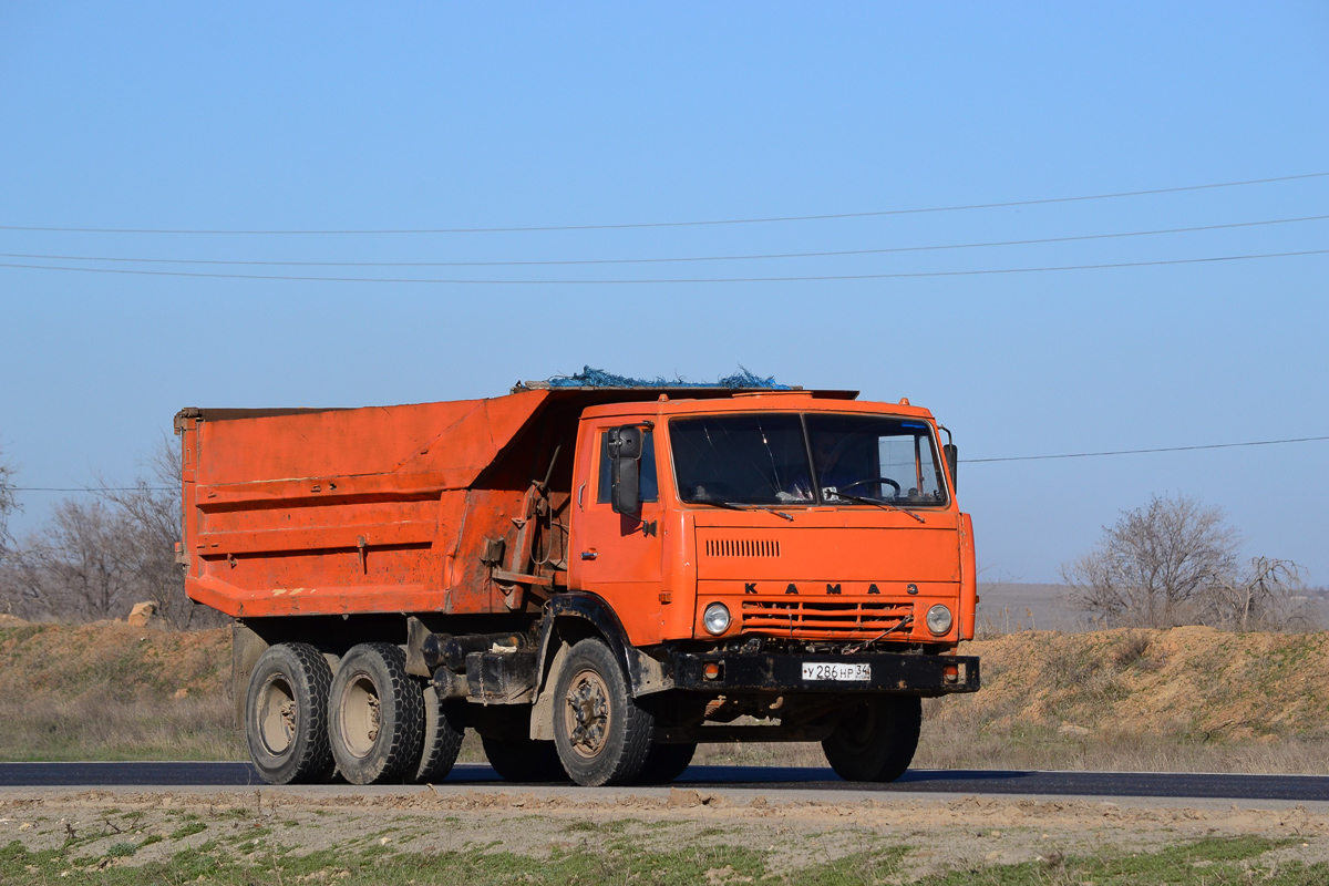 Волгоградская область, № У 286 НР 34 — КамАЗ-5511