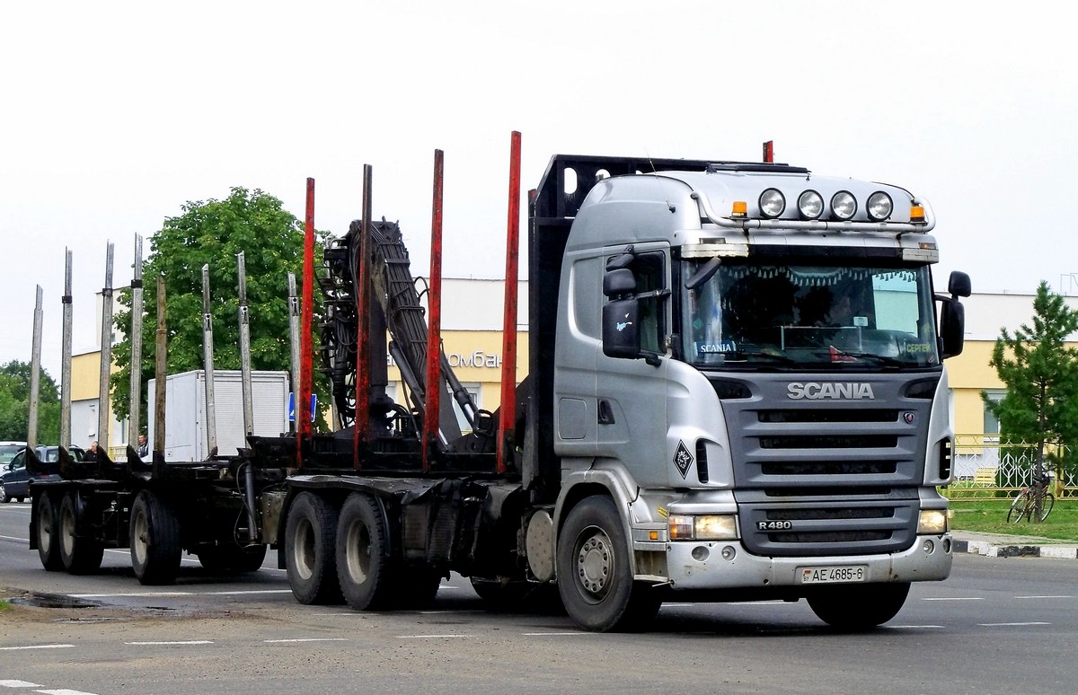 Могилёвская область, № АЕ 4685-6 — Scania ('2004) R480