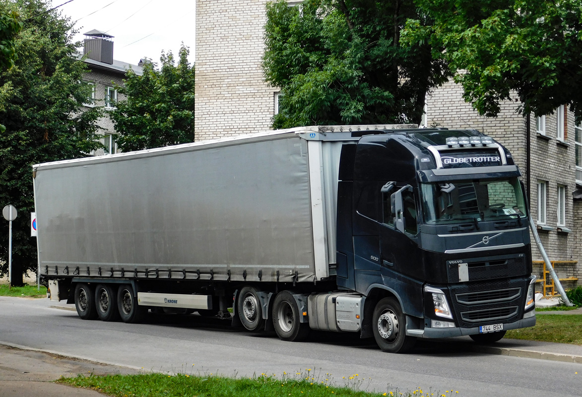 Эстония, № 744 BSX — Volvo ('2012) FH.500