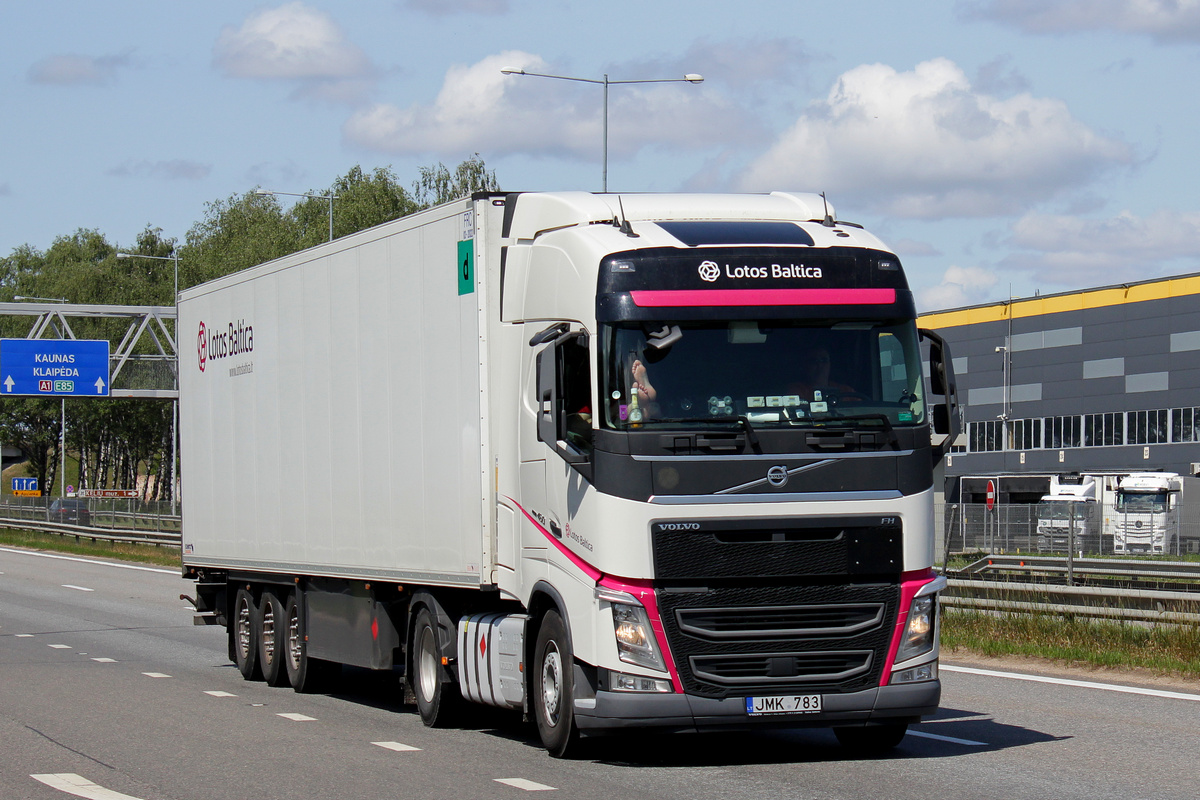 Литва, № JMK 783 — Volvo ('2012) FH.460