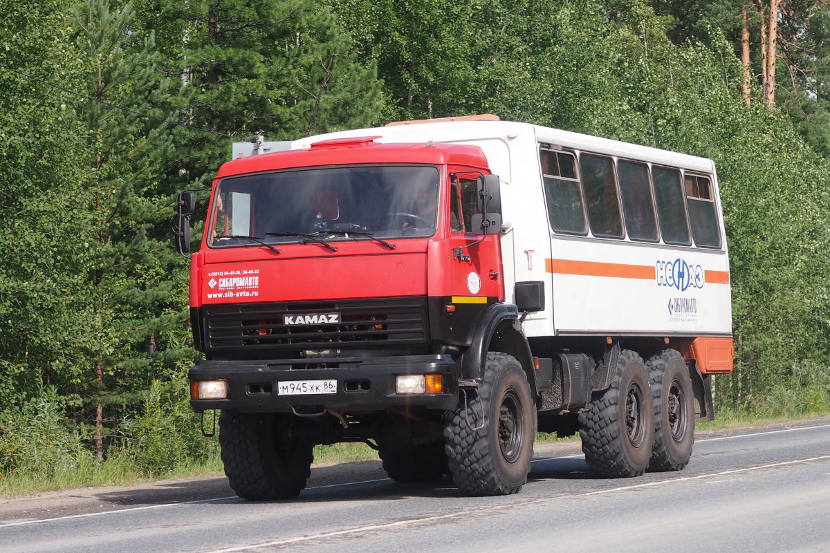 Ханты-Мансийский автоном.округ, № М 945 ХК 86 — КамАЗ-43114-15 [43114R]