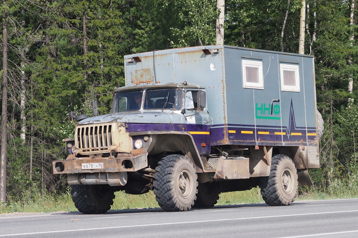 Ханты-Мансийский автоном.округ, № В 678 СН 86 — Урал-43206-41