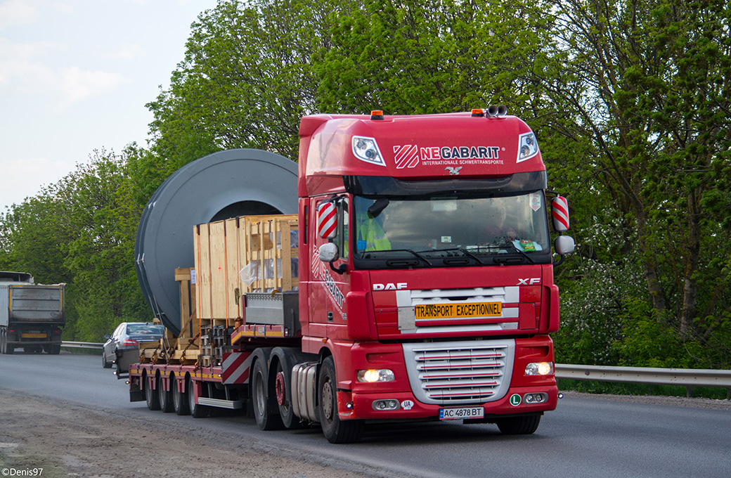 Волынская область, № АС 4878 ВТ — DAF XF105 FTG