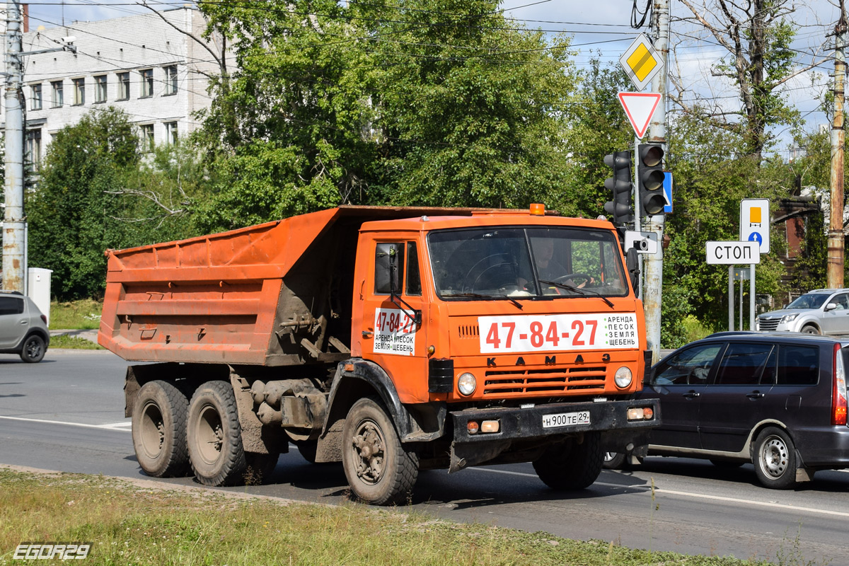 Архангельская область, № Н 900 ТЕ 29 — КамАЗ-55111 [551110]