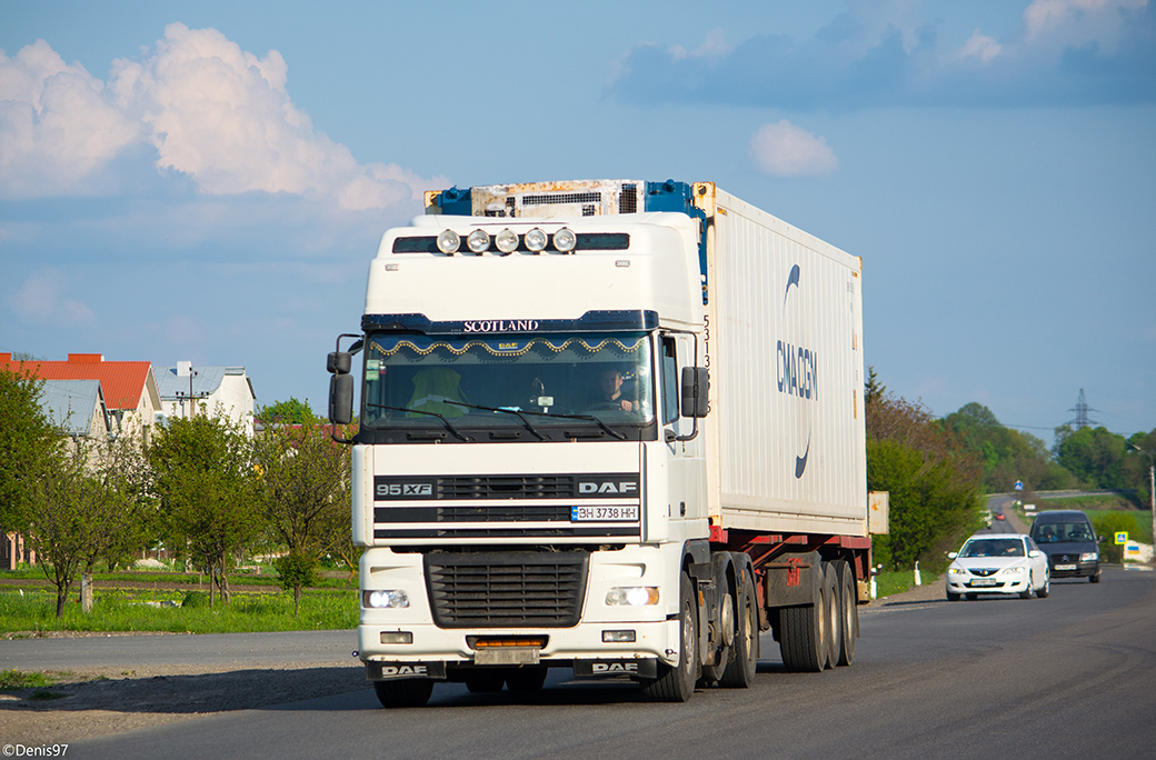 Одесская область, № ВН 3738 НН — DAF XF95 FTG