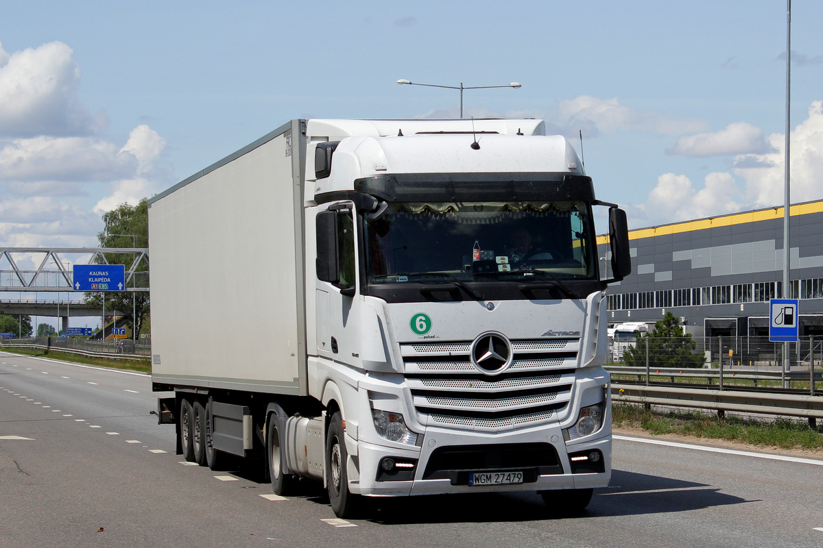 Польша, № WGM 27479 — Mercedes-Benz Actros ('2011)