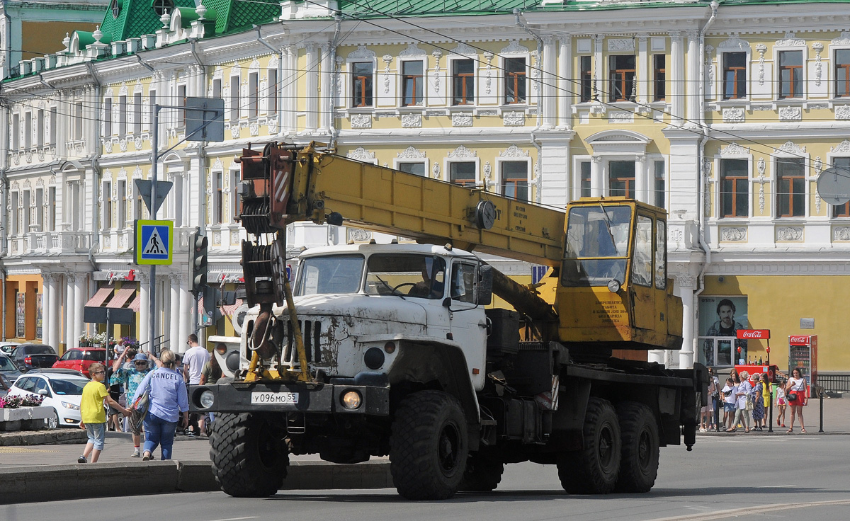 Омская область, № У 096 МО 55 — Урал-4320-40