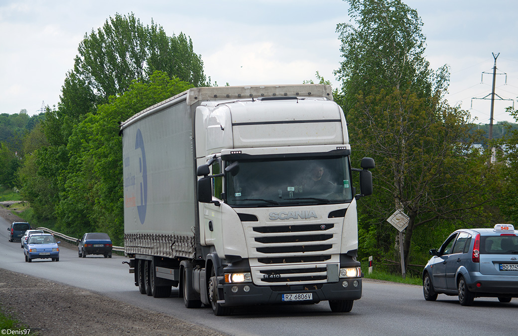 Польша, № RZ 6806V — Scania ('2013) R410