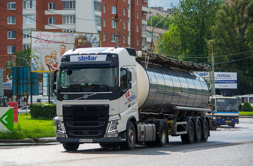 Тернопольская область, № ВО 4512 ВК — Volvo ('2012) FH.460