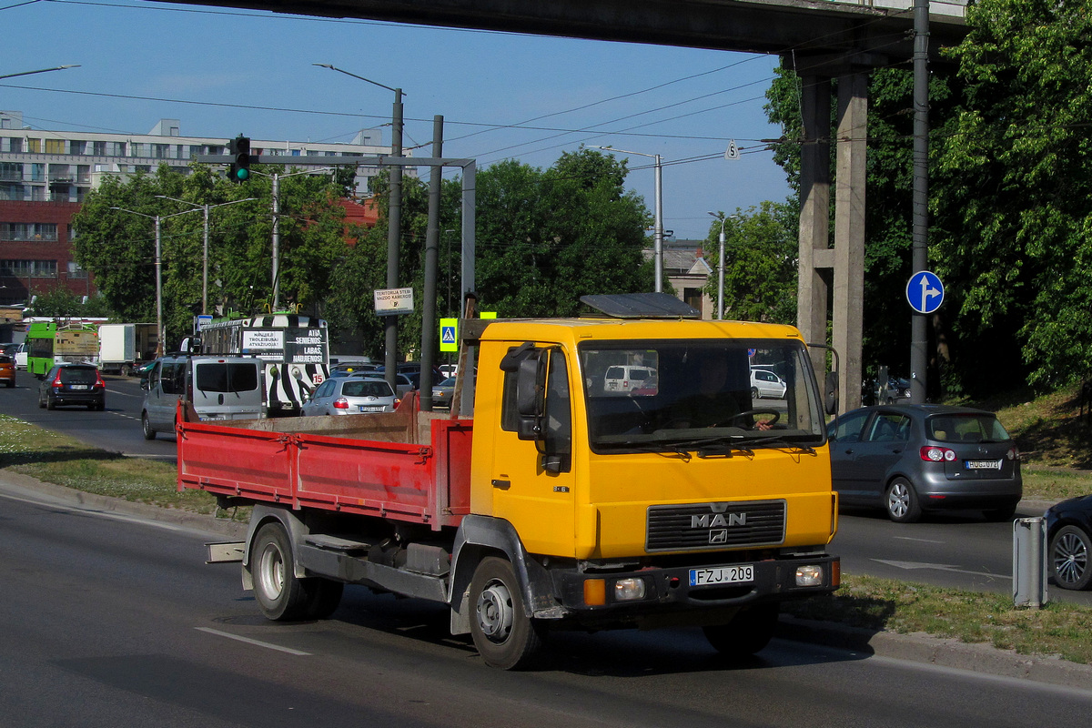 Литва, № FZJ 209 — MAN L2000 (общая модель)